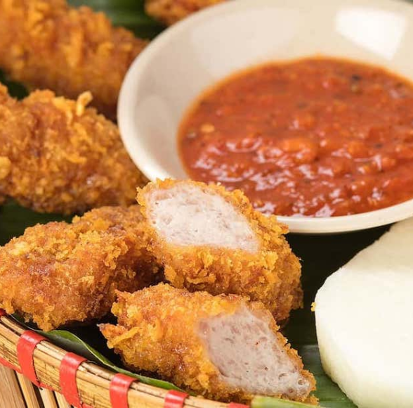 Nem chua rán Hà Nội