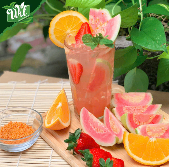 Trà ổi hồng nhiệt đới
